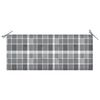 vidaXL Gartenbank mit Auflage 120 cm Massivholz Akazie