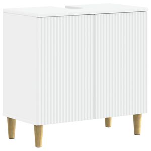 vidaXL Waschbeckenschrank ARNHEM Wei&szlig; 59,5 x 31,5 x 59 cm