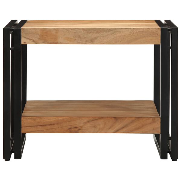 vidaXL Couchtisch 50x50x38 cm Massivholz Akazie