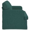 vidaXL Sofa Dunkelgr&uuml;n Gesamtabmessungen: 144 x 80 x 85 cm (B x T x H)