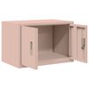vidaXL Aufbewahrungsschrank Rosa 60 x 40 x 40 cm Stahl