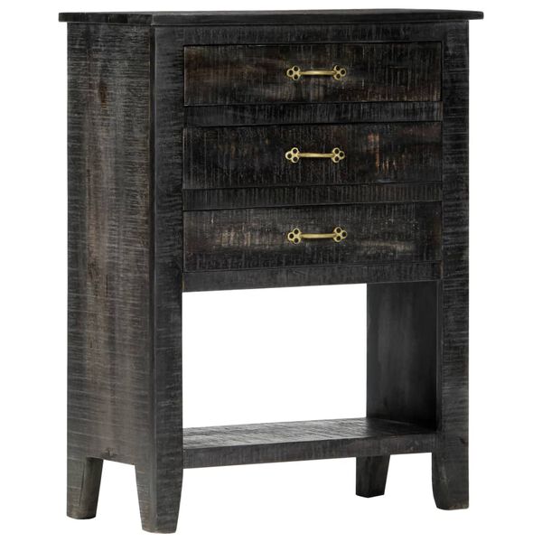 vidaXL Beistellschrank 60x30x80 cm Massivholz Mango