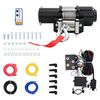 vidaXL Elektrische Seilwinde 12 V 4500 lbs 2040 kg mit Fernbedienung