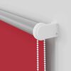 vidaXL Verdunkelungsrollo Rot 125x150cm Stoffbreite 121,6cm Polyester