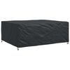 vidaXL M&ouml;belbezug Uni Schwarz 250 x 210 x 90 cm 600D