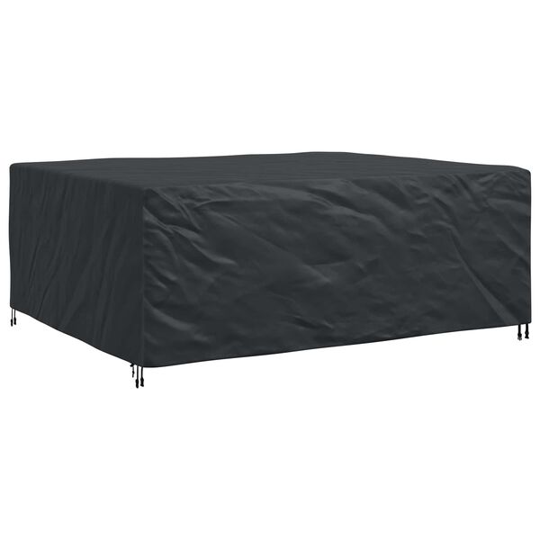 vidaXL M&ouml;belbezug Uni Schwarz 250 x 210 x 90 cm 600D