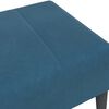 vidaXL Fußhocker Blau 77x55x31 cm Samt