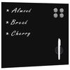 vidaXL Magnettafel Wandmontage Glas 50x50 cm