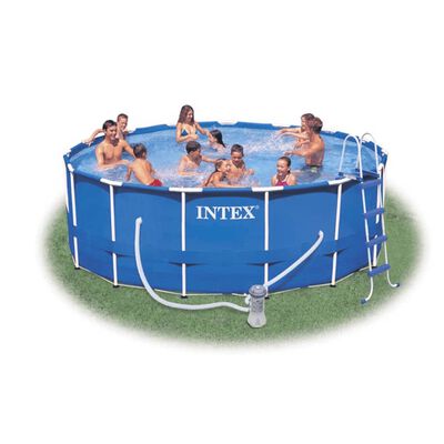 Intex Metallrahmen-Pool 457 x 122 cm 28236GN