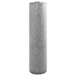 vidaXL Teichvlies 1 x 10 m Polyester und Baumwolle Grau