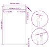 vidaXL Verdunkelungsrollo Beige 135x150 cm Stoffbreite 131,6 cm