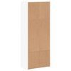 vidaXL Aktenschrank Wei&szlig; 60x32x153 cm Holzwerkstoff