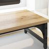 vidaXL Monitor Halterung Artisan-Eiche 85 x 23 x 15,5 cm Holzwerkstoff
