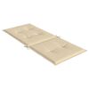 vidaXL Gartenst&uuml;hle mit Auflagen 8 Stk. Massivholz Teak
