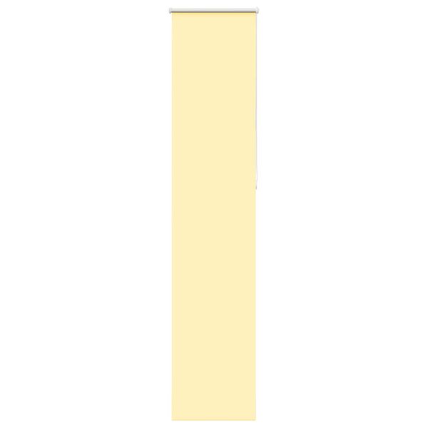 vidaXL Verdunkelungsrollo Gelb 60x210 cm Stoffbreite 55,7 cm Polyester