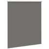 vidaXL Verdunkelungsrollo Grau 125x130cm Stoffbreite 121,6cm Polyester