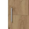 vidaXL Highboard 2 pcs Artisan-Eiche 45 x 42,5 x 185 cm