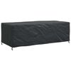 vidaXL M&ouml;belbezug Uni Schwarz 300 x 110 x 70 cm 210D