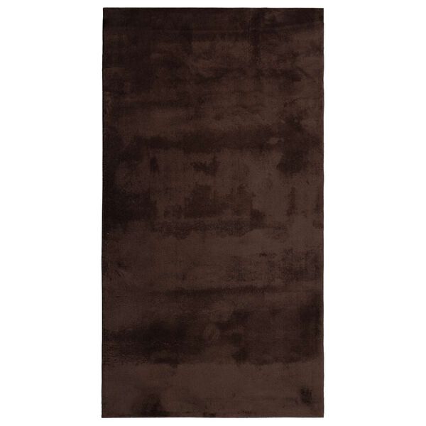 vidaXL Bereichsteppiche Rechtwinklig HUARTE Braun 110 x 60 cm