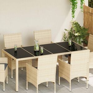 vidaXL | Tischplatte | 4 pcs Schwarz Geh&auml;rtetes Glas