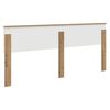 vidaXL Kopfteil Artisan-Eiche 200 cm Holzwerkstoff