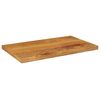 vidaXL Tischplatte 40x20x2,5 cm Rechteckig Massivholz Mango