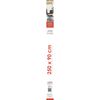 Easyprotec Fensterfolie Permanent Haftend Matt 90x250 cm Grau