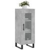 vidaXL Sideboard Betongrau 34,5x34x90 cm Holzwerkstoff