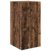 vidaXL TV-Wandregal-Set Wandmontiert 4 pcs Altholz Holzwerkstoff
