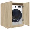 vidaXL Waschmaschinenschrank Sonoma-Eiche 71x71,5x91,5 cm