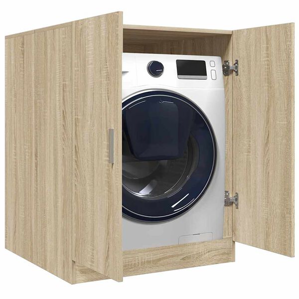 vidaXL Waschmaschinenschrank Sonoma-Eiche 71x71,5x91,5 cm