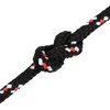 vidaXL Bootsseil Schwarz 10 mm 500 m Polypropylen