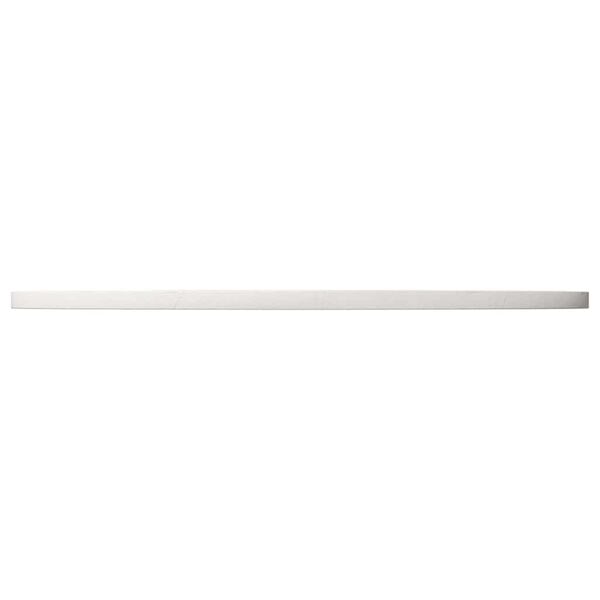 vidaXL Tischplatte Wei&szlig; &Oslash;80x2,5 cm Massivholz Kiefer