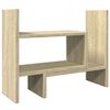 vidaXL Schreibtisch-Organizer Sonoma-Eiche 38,5x17x39 cm Holzwerkstoff