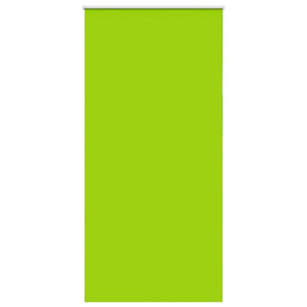 vidaXL Verdunkelungsrollo Gr&uuml;n 95x210 cm Stoffbreite 90,7 cm Polyester