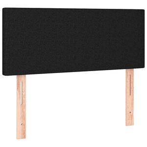 vidaXL Kopfteil Schwarz 90x5x78/88 cm Stoff