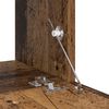 vidaXL TV-Schrankset Wandmontiert 8 pcs Altholz Holzwerkstoff