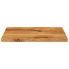 vidaXL Tischplatte 60x50x2,5 cm Rechteckig Massivholz Mango