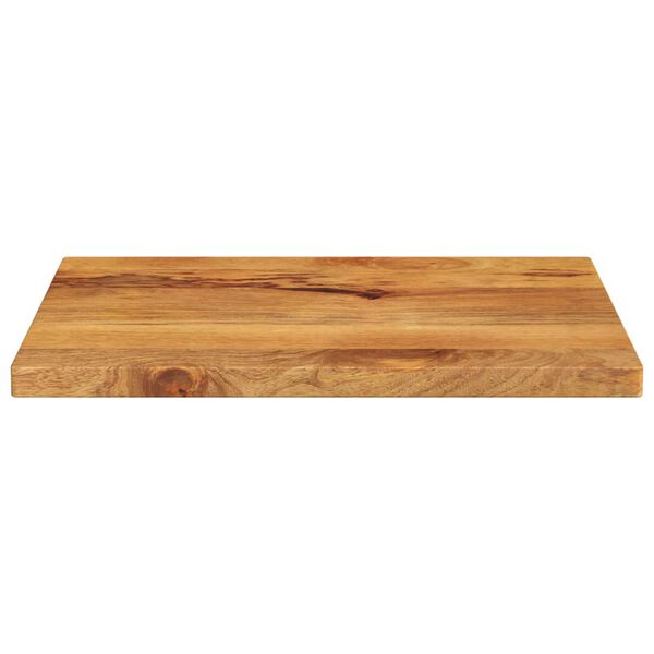 vidaXL Tischplatte 60x50x2,5 cm Rechteckig Massivholz Mango