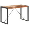 vidaXL Esstisch 120x60x75 cm Massivholz