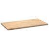 vidaXL K&uuml;chenarbeitsplatte 120x63,5x4 cm Massivholz Eiche Rechteckig