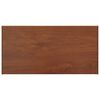 vidaXL Fensterbank Braunes Holz 80 x 45 x 4,5 cm PVC