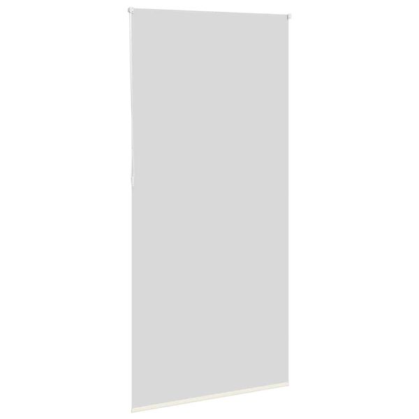 vidaXL Verdunkelungsrollo Cremewei&szlig; 115x210cm Stoffbreite 110,7cm