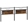 vidaXL Bettgestell ohne Matratze Braun Eichen-Optik 107x203 cm