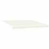 vidaXL Einziehbare Markise Creme 400 x 300 cm Polyester und Aluminium