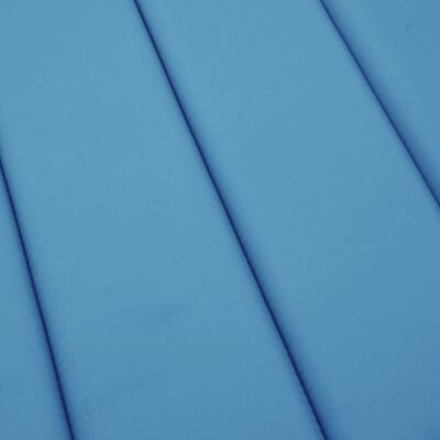 vidaXL Sonnenliegen-Auflage Blau 186x58x3 cm Oxford-Gewebe