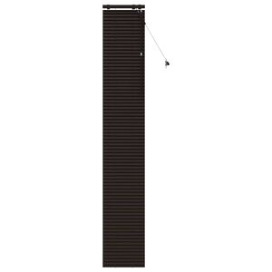 vidaXL Venezianische Jalousie Dunkelbraun 45 x 250 cm 35 mm
