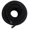 vidaXL Tropfschlauch Schwarz 0,6" 100 m Gummi