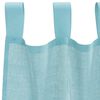 vidaXL Voile Vorh&auml;nge mit Schlaufen 2 Stk. T&uuml;rkis 140x225 cm