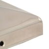 vidaXL Pfostenkappen 6 Stk. Pyramide Edelstahl 101 x 101 mm